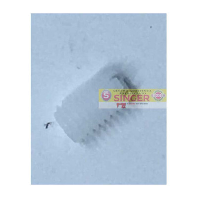 Tornillo plástico ajuste altura dientes original Singer QUANTUM cód. 416401301