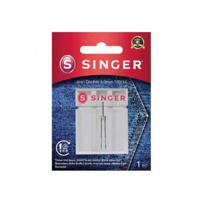 Ago Singer Gemelli Stretch 80/12 4mm originale