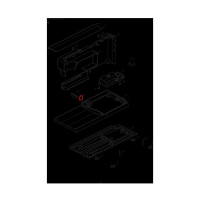 Resorte torsión acoplamiento unidad bordado cód. 413068601