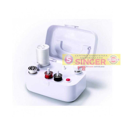 Singer elektrischer Spulenwickler mit 10 Originalspulen