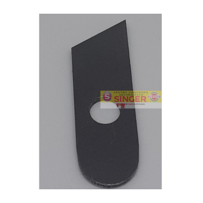 Cuchilla inferior fija original remalladora PFAFF Huskylock S15