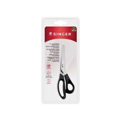 Forbice Singer frastagliatrice 9.5” manico nero – Taglio a zig-zag professionale