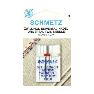 Universal twin needle 4.0/90mm for durable double seams