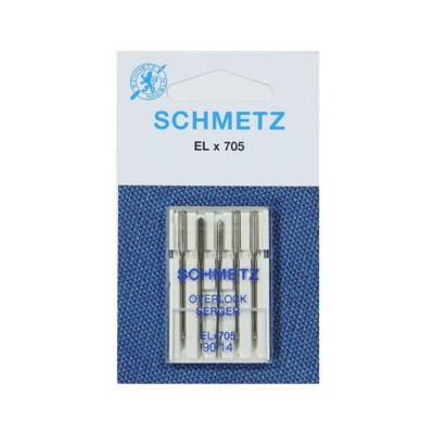 Overlocker needles size 90 for thick fabrics