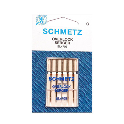 Overlocker needles size 70 for light fabrics