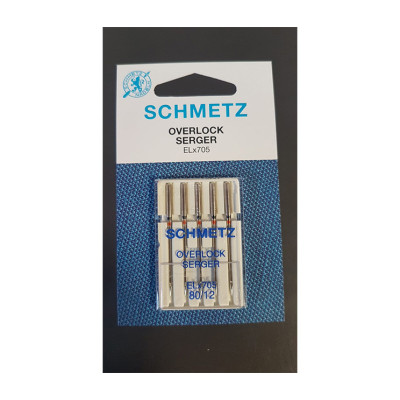 Aiguilles Schmetz ELx705 OVERLOCK taille 80