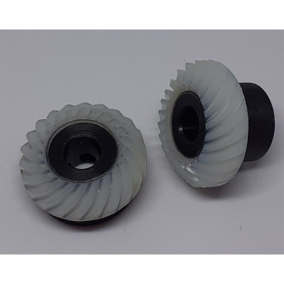 Paire engrenages crochet Singer 358 518 7100 denture hélicoïdale