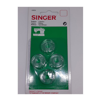 Singer blister 4 tall bobbins 11 mm code 03024