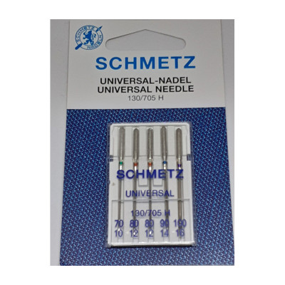 Lot d’aiguilles assorties Schmetz 130/705H 5 pièces