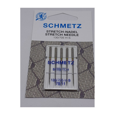 Agujas Schmetz 75 para tejidos stretch pack de 5