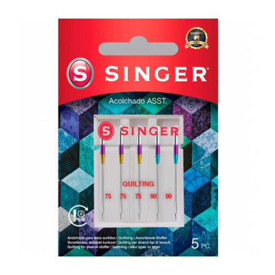 Singer quilting needles pack of 5 original pieces